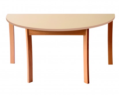 Table demi-ronde diamètre 120 T1-T2-T3-T4-T6 Ric-Hochet