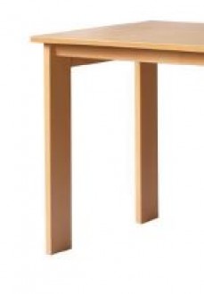 Bureau enseignant avec caisson de rangement